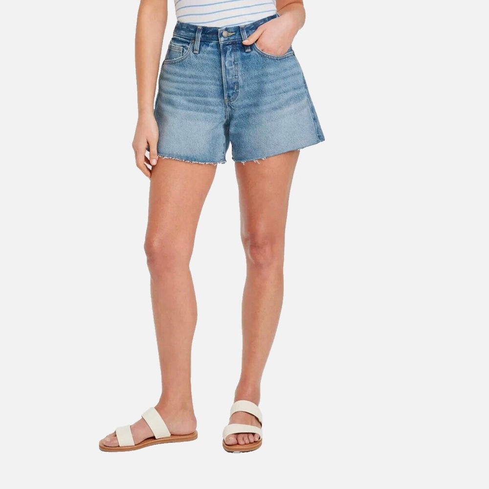 Women’s Mid-Rise 90s Baggy Denim Shorts / Size 12 / Universal Thread